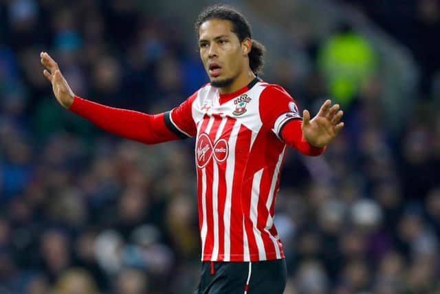 Virgil van Dijk of Southampton. Picture: Martin Rickett/PA Wire