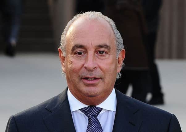 Sir Philip Green's Taveta holding company owns chains including Topshop and Miss Selfridge. Picture: Ian West/PA Wire