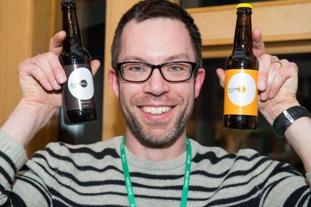Edinburgh's Eyeball Brewing, owned by James Dempsey, is among the 35 brewers featured in the Aldi beer festival. Picture: Ian Georgeson