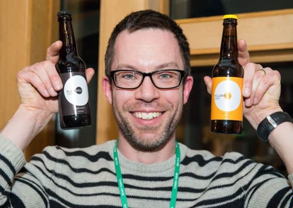 Edinburgh's Eyeball Brewing, owned by James Dempsey, is among the 35 brewers featured in the Aldi beer festival. Picture: Ian Georgeson