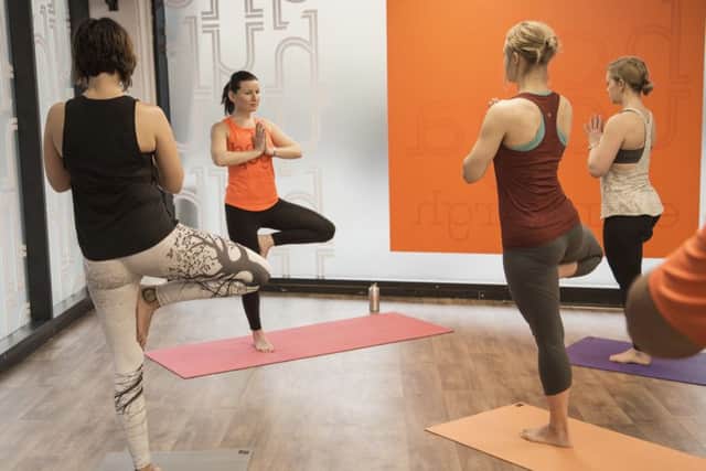 Hot Yoga Edinburgh founder Allison Harrison teaches between 1,500 and 1,800 students a month and is hoping to open at least one studio a year