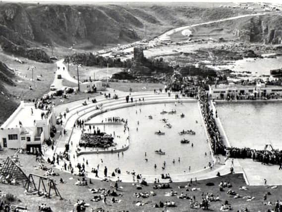 Portobello outdoor swimming pool.
