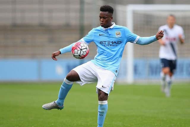 Manchester City's Ashley Smith-Brown is a loan target for Hearts