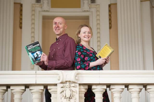 Authors Christopher Brookmyre and Lucy Ribchester  have both appeared at the Aye Write! Festival. Picture: John Devlin.