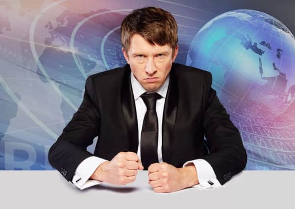Tom Walker is better known as Jonathan Pie. Picture: contributed