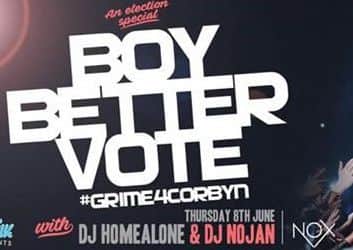 Picture: Boy Better Vote night in Aberdeen tonight, Facebook