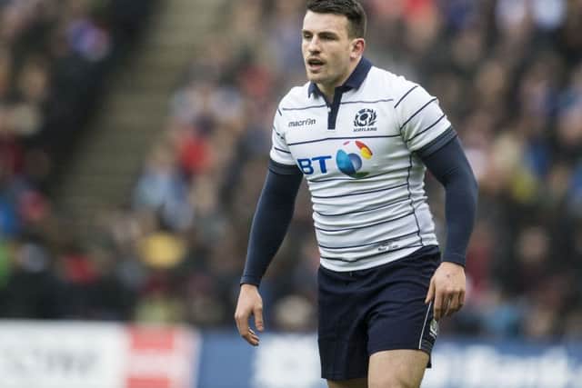 Matt Scott is back in the Scotland starting line-up and is determined to make an impact on tour. Picture: Gary Hutchison/SNS/SRU