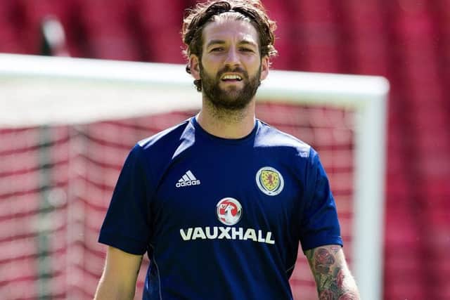 Scotland's Charlie Mulgrew will draw inspiration from Celtic's famous win over Barcelona. Picture: Kirk O'Rourke/PA Wire