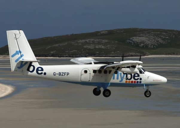 Until this week's announcement, Loganair worked in partnership with Flybe on Scottish island routes. In future, they will be in competition.