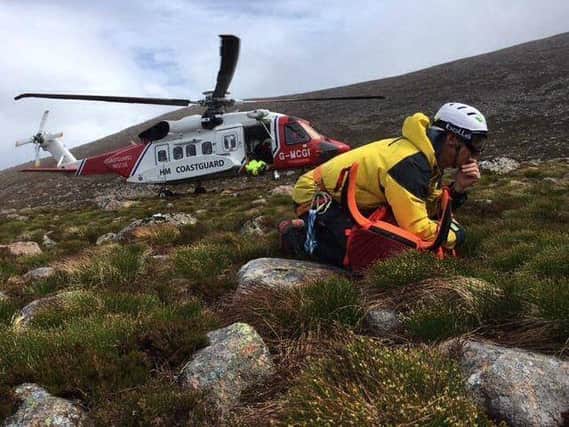Cairngorm Mountain Rescue Team just undertook a major technical rescue. Picture: Cairngorm Mountain Rescue Team Facebook page