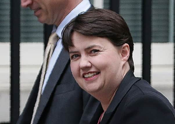 Scottish Conservative leader Ruth Davidson was at Downing Street on Monday for talks with Prime Minister Theresa May.
