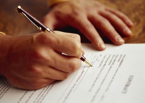 DX Exchange handles documents such as contracts, deeds and financial agreements. Picture: Corbis