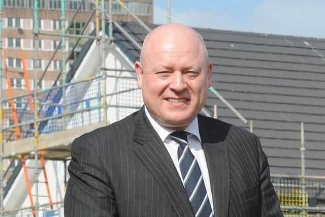 Cruden Building & Renewals boss Allan Callaghan said the skills shortage remains a 'crucial challenge' for the construction sector. Picture: Contributed