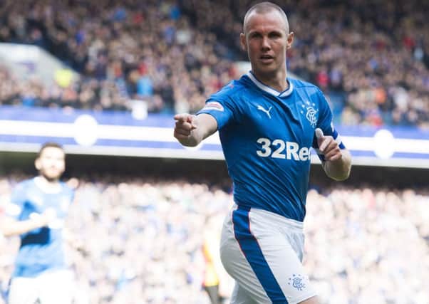 Kenny Miller has carried Rangers at times. Pic: SNS/Alan Harvey