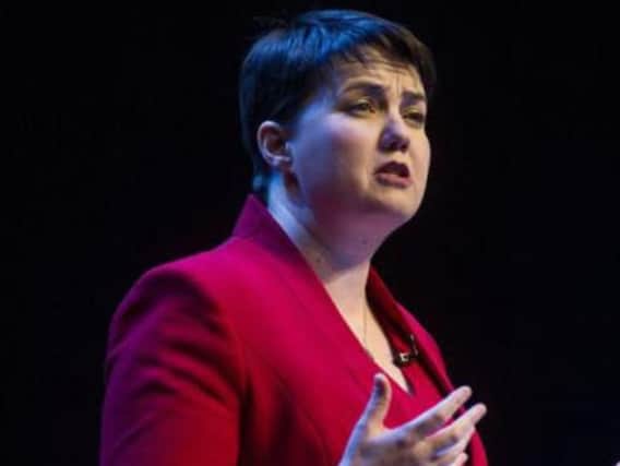 Ruth Davidson won 13 seats in Scotland