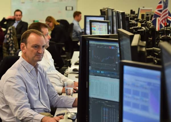 Currency markets sent the pound plunging after the result. Picture: Glyn Kirk/Getty