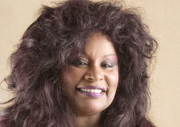 Singer Chaka Khan is photographed at the W Hotel in New York, June 19, 2006. (AP Photo/Jim Cooper)