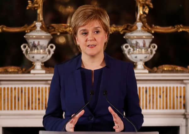 First Minister  Nicola Sturgeon was under pressure ahead of the figures being announced. Picture: Getty