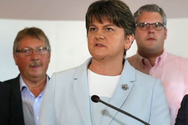 DUP leader Arlene Foster. Picture: PA