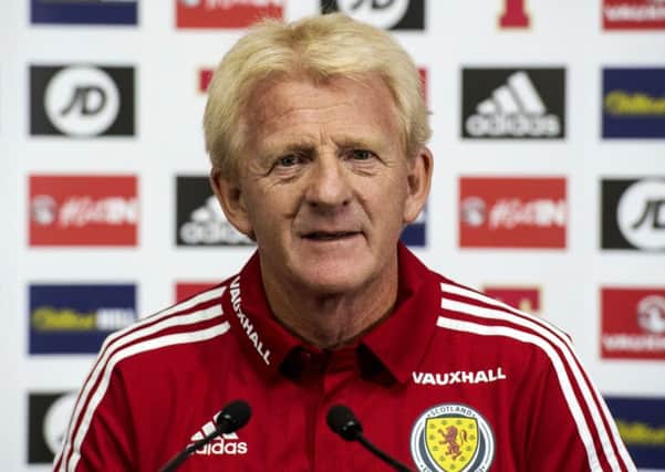 Scotland manager Gordon Strachan. Picture: Alan Harvey/SNS
