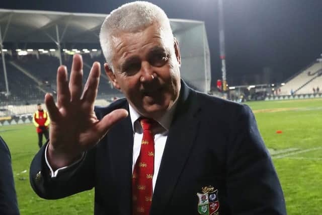 Warren Gatland, head coach of the Lions, hit back at critics. Picture: David Rogers/Getty Images)