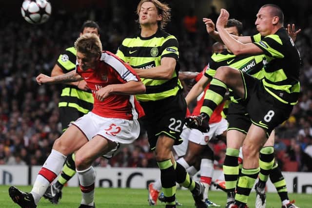 A cross-border cup competition is up and running but Celtic v Arsenal is not on the agenda... yet. Photograph: Carl de Souza /AFP/Getty