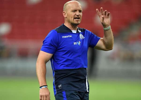 Gregor Townsend hailed the efforts of his player. Picture: Fotosport/David Gibson