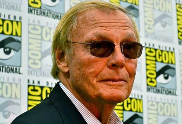 Adam West at Comic Con. Pic: Wikipedia.