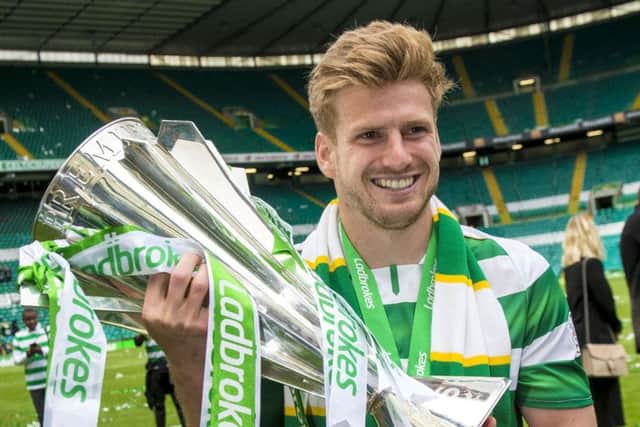 Stuart Armstrong played a big part as Celtic won the treble last season. Picture: SNS