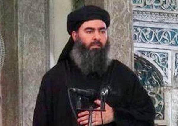 Abu Bakr al-Baghdadi is the leader of so-called Islamic State. Picture: YouTube