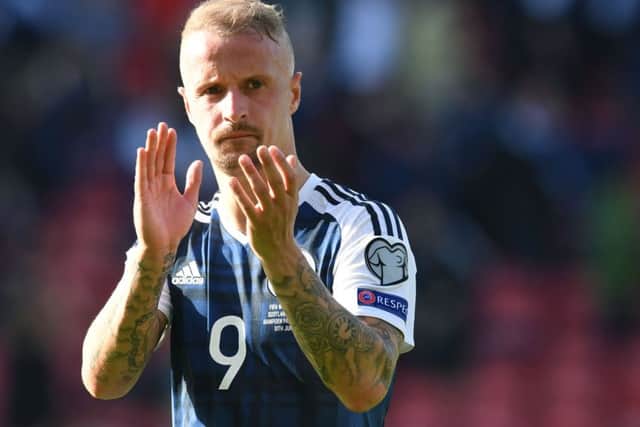 Celtic striker Leigh Griffiths is in demand - especially after his Scotland heroics at the weekend. Pic: SNS
