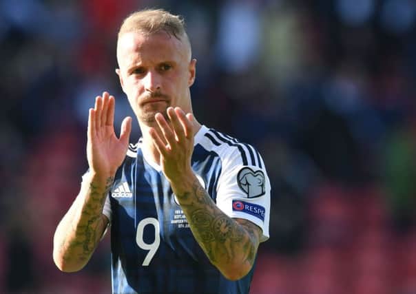 Celtic striker Leigh Griffiths is in demand - especially after his Scotland heroics at the weekend. Pic: SNS
