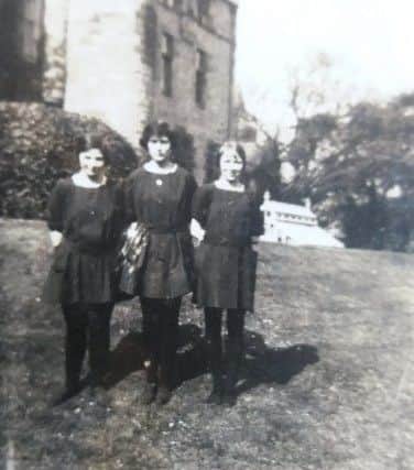 This image was possible taken outside a boarding school in Scotland. PIC: National Records of Scotland.