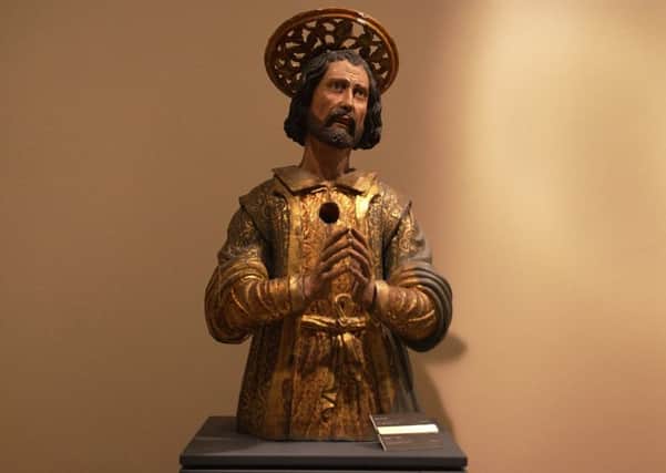 A bust showing Saint Regulus, held in the Galleria Regionale di Palazzo Bellomo in Siracusa. Picture: Contributed