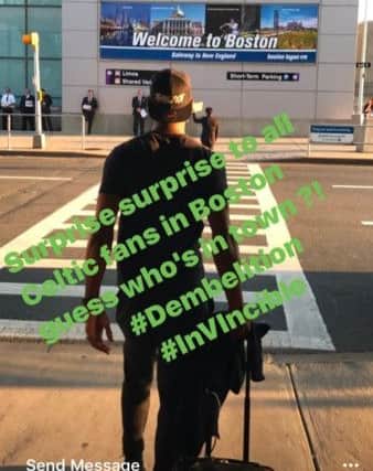 Moussa Demeble in Boston. Picture: mdembele_10