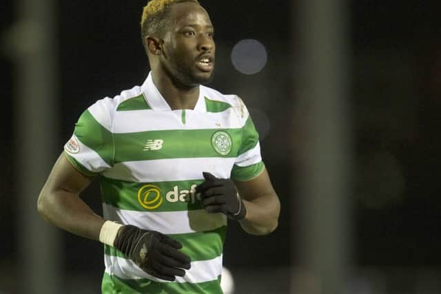 Moussa Dembele teased fans on social media. Picture: SNS/Craig Foy