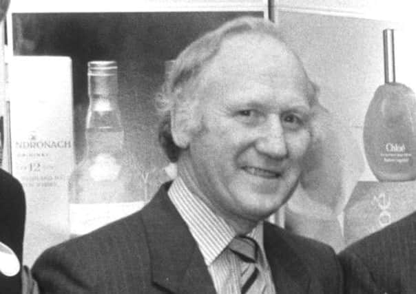 Bill Walker was a well-known Scottish MP for North Tayside. Picture: TSPL