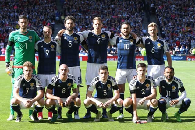 Scotland kept their World Cup dreams alive. Just. Picture: Martin Rickett/PA Wire.