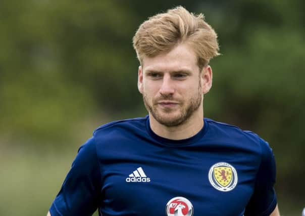 Stuart Armstrong's season ended with the 2-2 World Cup qualifying draw against England at Hampden. Picture: Alan Harvey/SNS
