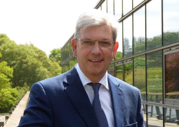 Iomart chief Angus MacSween hailed 'another year of strong growth' for the Glasgow group. Picture: Contributed