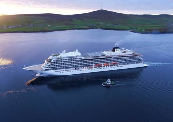 Viking Star at Lerwick, Shetland. Picture: Rory Gillies, Shetland Flyer/Supplied