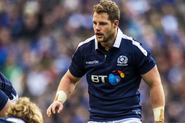 Alan Dell in action for Scotland. Picture: SNS/Bill Murray