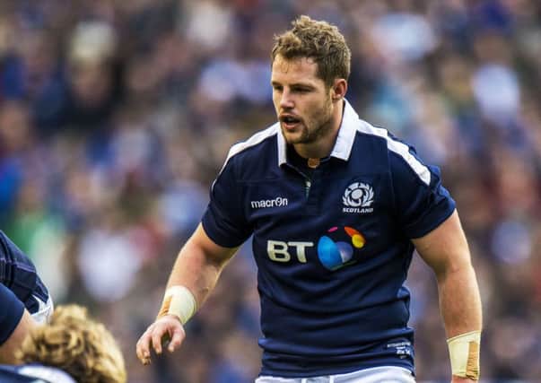 Alan Dell in action for Scotland. Picture: SNS/Bill Murray