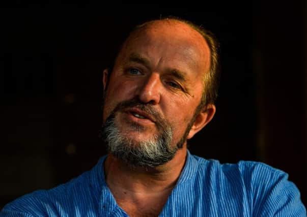 Scottish historian and writer William Dalrymple at his farm house in New Delhi. PIC: CHANDAN KHANNA/AFP/Getty Images