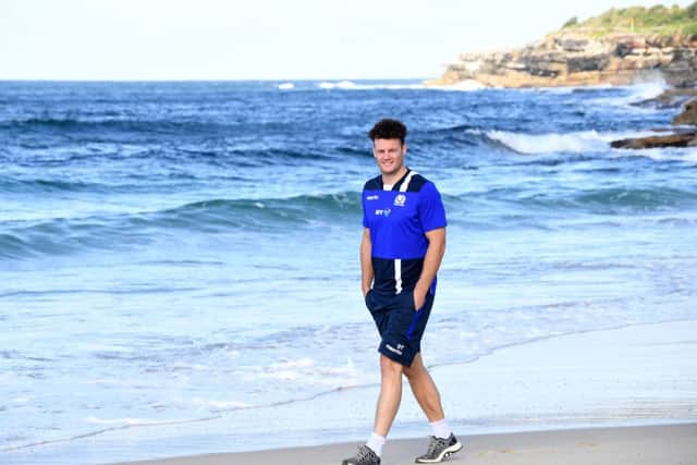 Duncan Taylor expects Australia to give him a tough examination  on Saturday. Picture: David Gibson/Fotosport.
