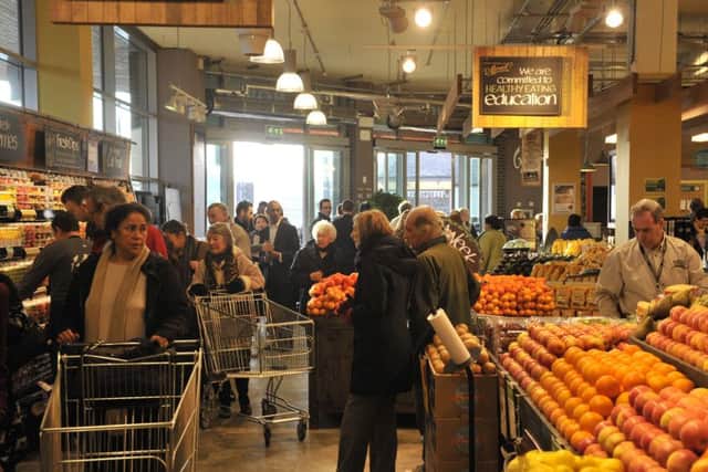 Grocery sales rose 5.7% last month, but shoppers' budgets are under pressure from rising inflation. Picture: Robert Perry