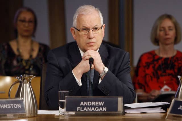 Andrew Flanagan. Picture: Scottish Parliament