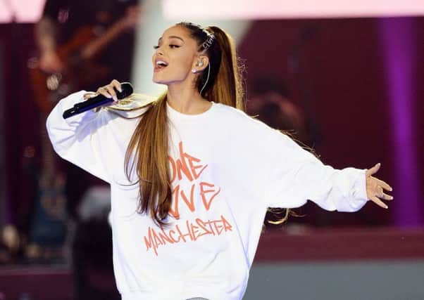 Ariana Grande is to become an honorary citizen of Manchester after organising a concert to raise funds for victims of the city's terror attack. Picture: PA