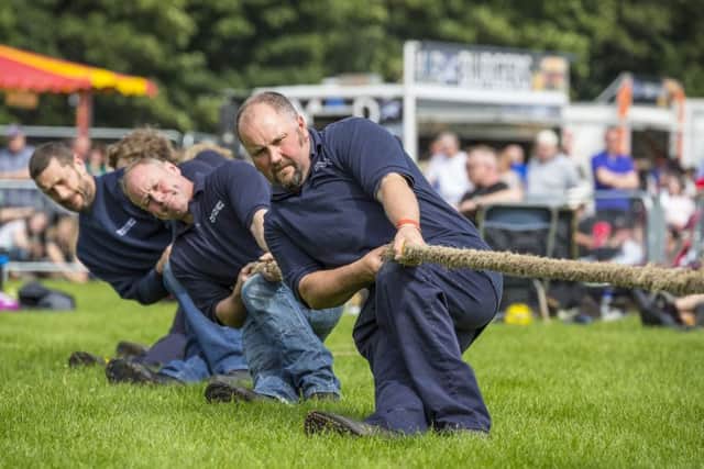 Tug of War at the North Berwick Highland Games. Picture: VisitScotland