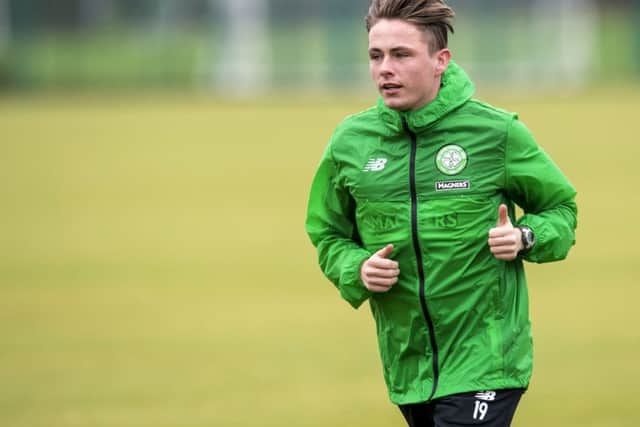 Celtic's Scott Allan is joining Dundee on loan. Picture: Craig Williamson/SNS